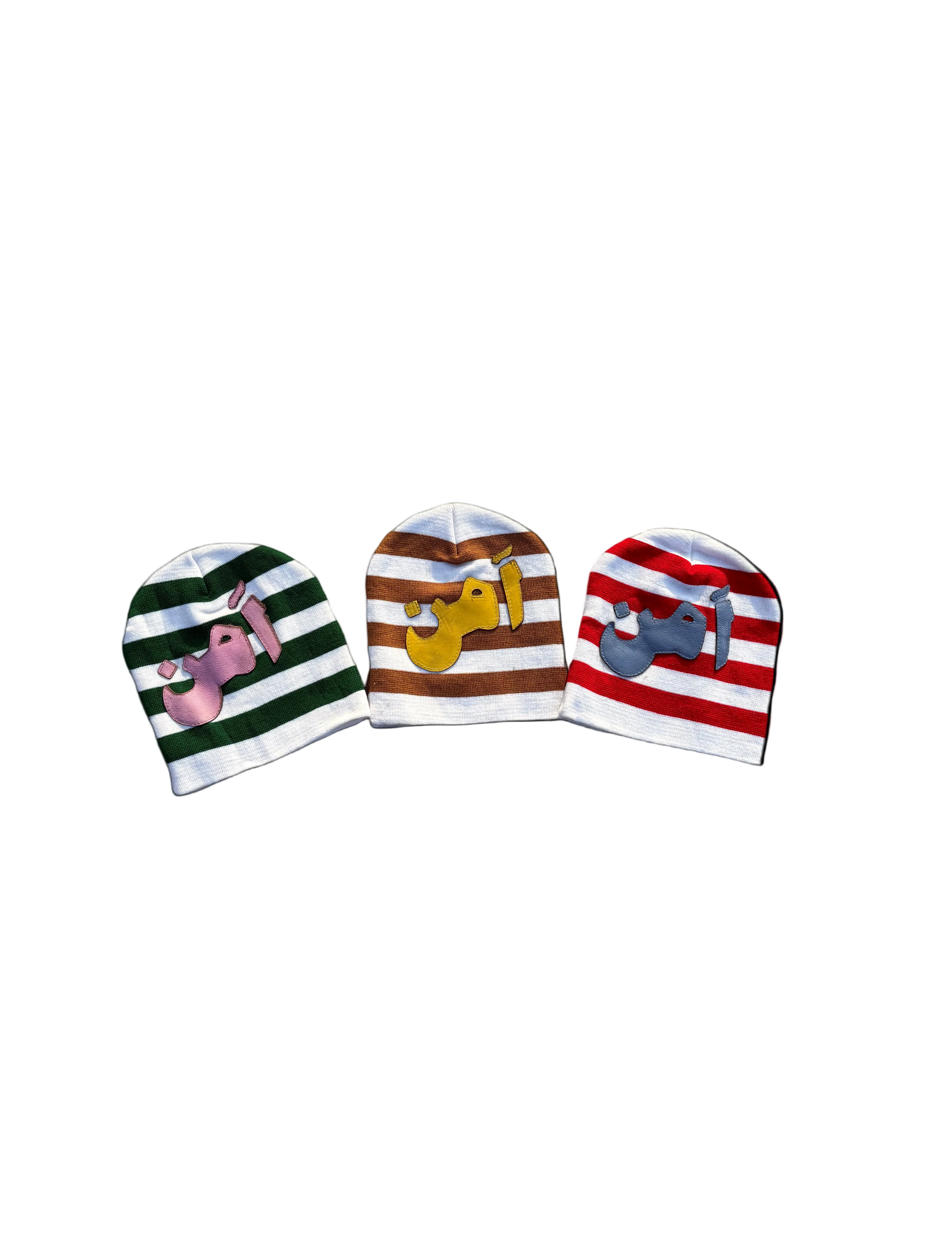 "SAFE" Patchwork Beanie