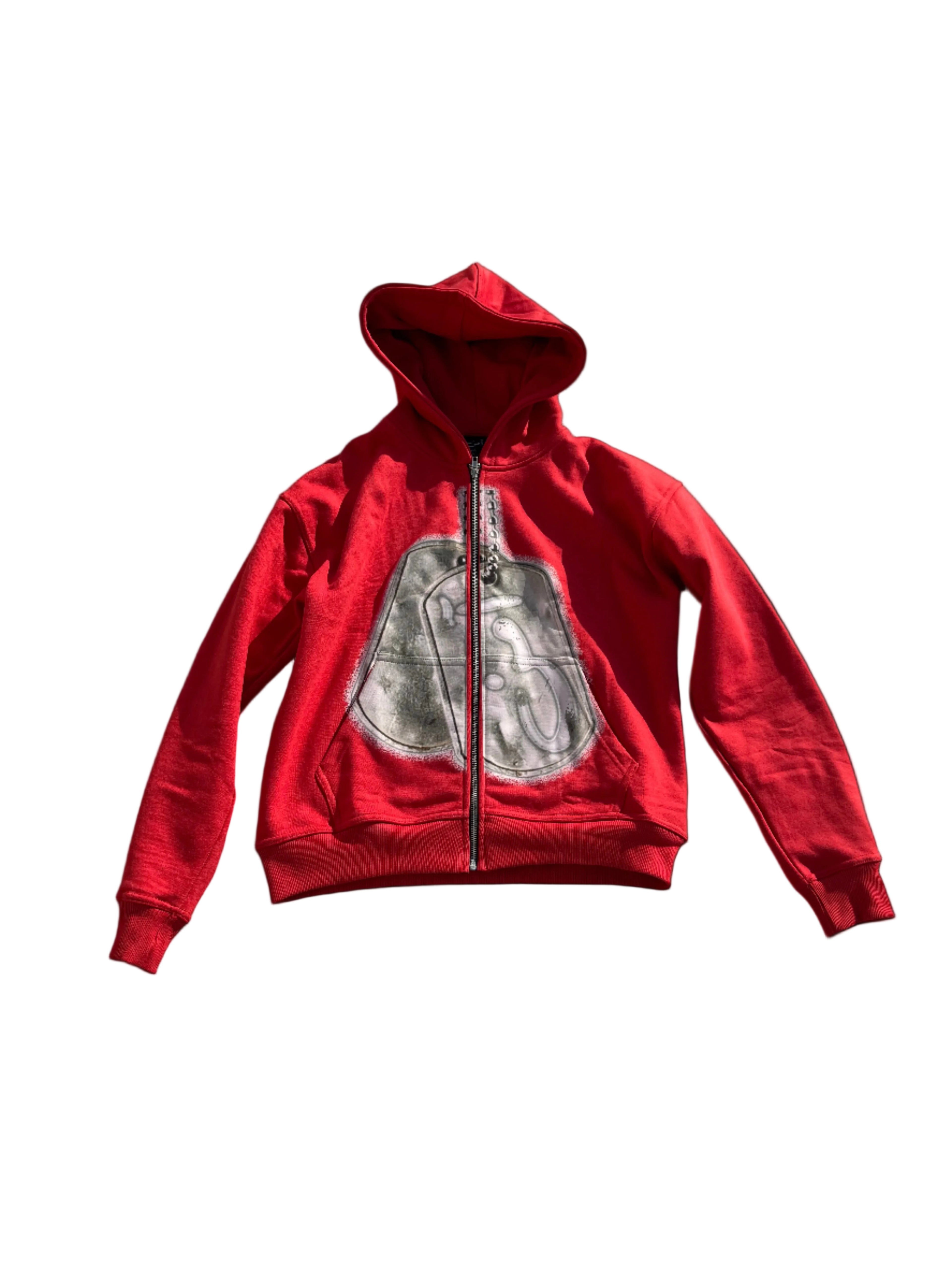 "SAFE" Dog Tag Zip Up